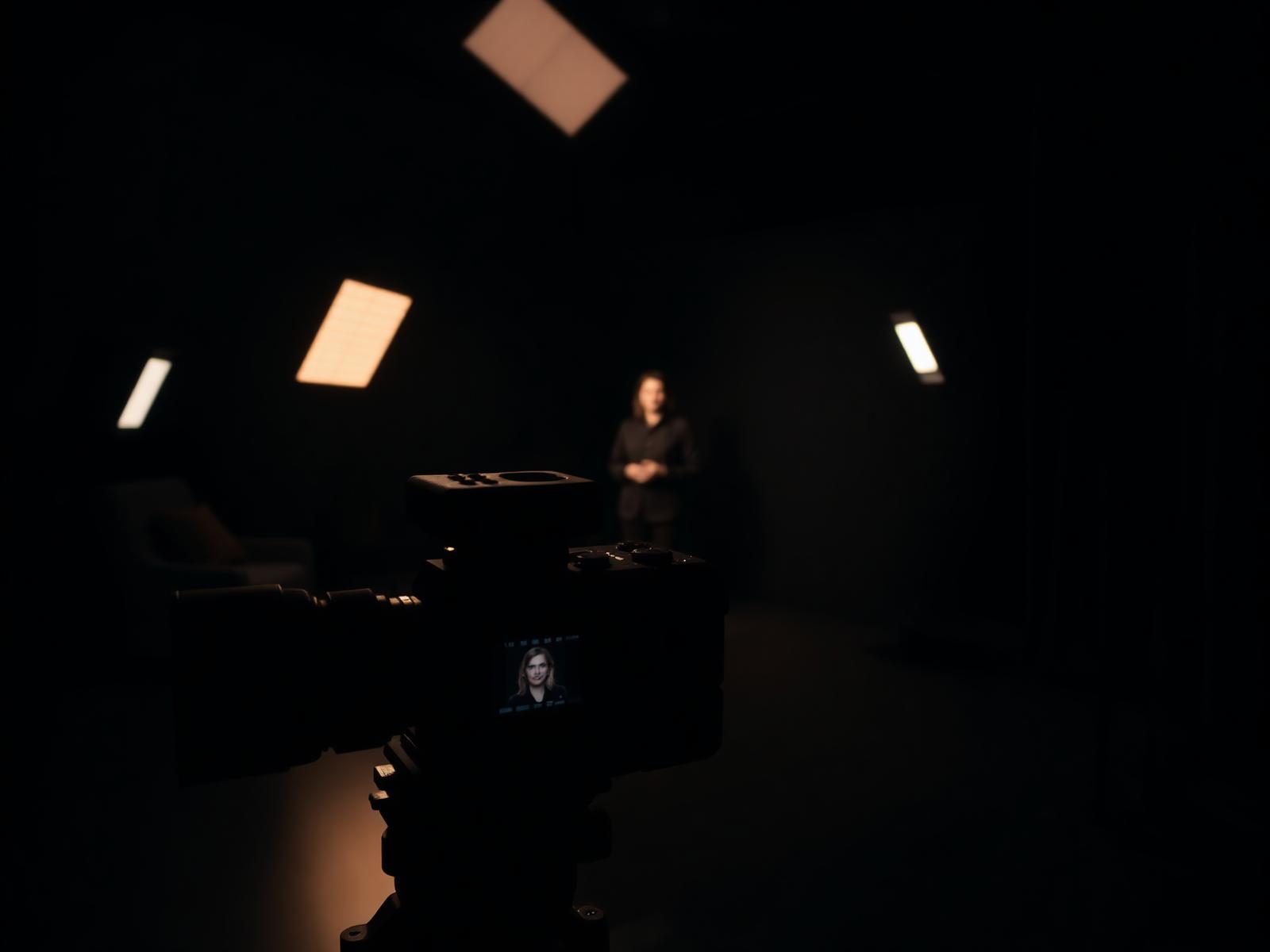 Video production set for learning content